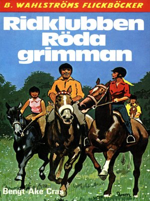 cover image of Röda grimman 1--Ridklubben Röda grimman